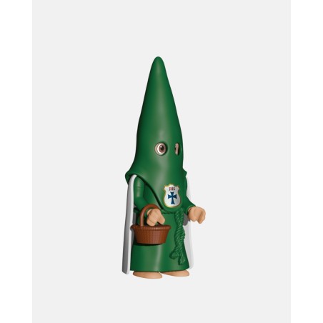 Juguetes Semana Santa Artabán: nazareno verde de capa con cesta