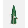 Juguetes Semana Santa Artabán: pack nazareno verde de capa con cirio