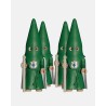 Juguetes Semana Santa Artabán: pack nazareno verde de capa con cirio