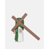 Juguetes Semana Santa Artabán: pack penitente verde de capa con cruz
