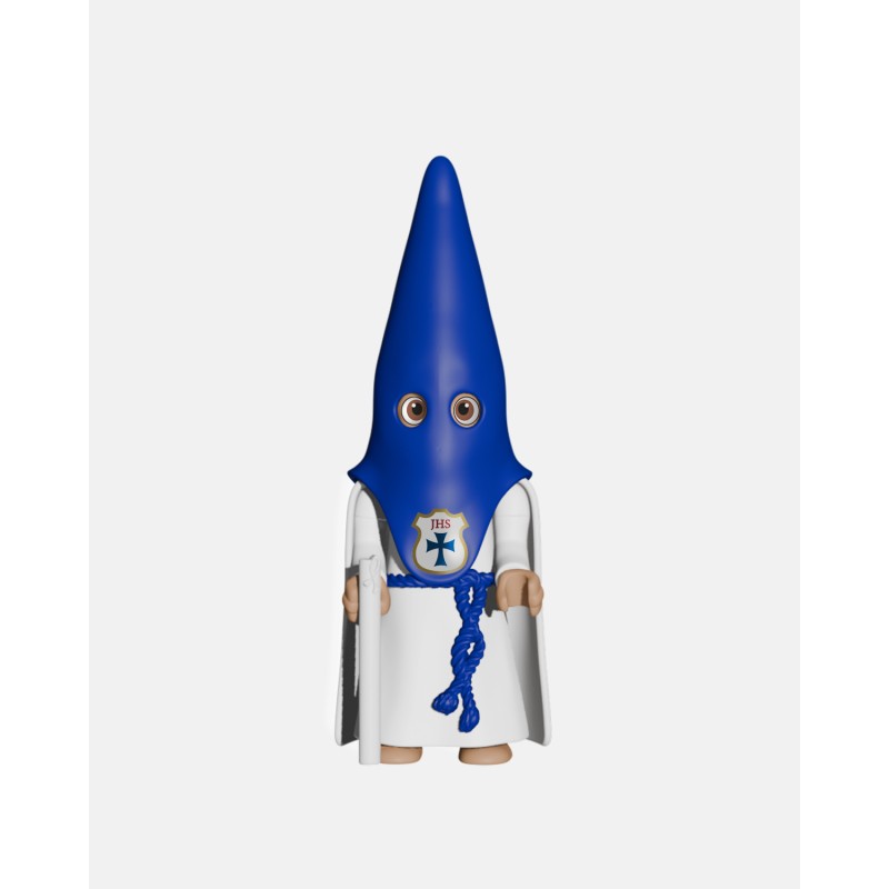 Juguetes Semana Santa Artabán: nazareno azul de capa con Palermo