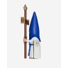 Juguetes Semana Santa Artabán: nazareno azul de capa con Cruz de Guía
