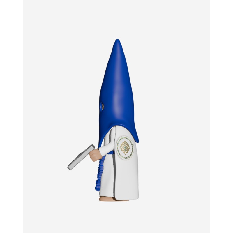 Juguetes Semana Santa Artabán: nazareno azul de capa con libro de reglas