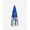 Juguetes Semana Santa Artabán: nazareno azul de capa con vara corta plateada