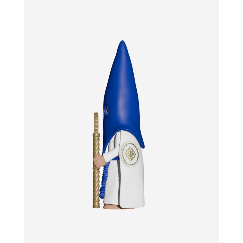 Juguetes Semana Santa Artabán: nazareno azul de capa con vara dorada
