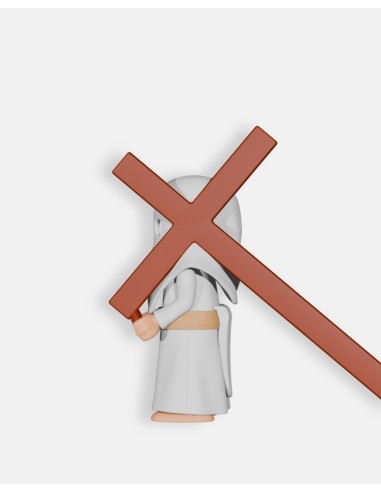 Penitente Cola Blanco Cruz B6013 · Semana Santa · Artabán Juguetes