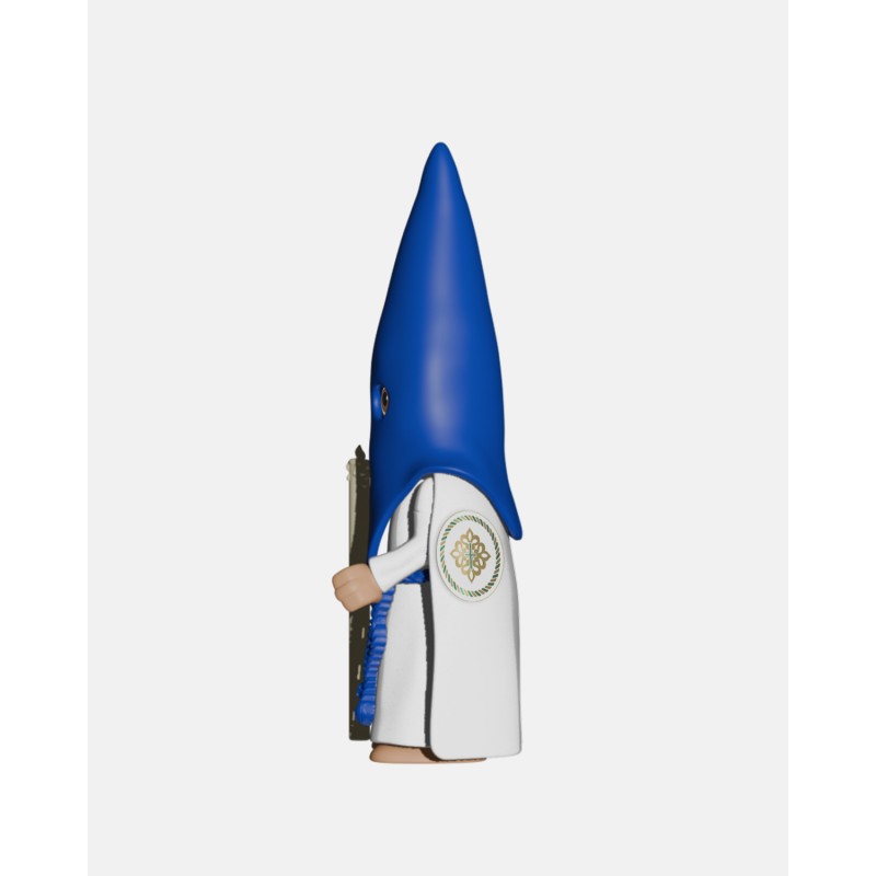 Juguetes Semana Santa Artabán: pack nazarenos azules de capa con cirios