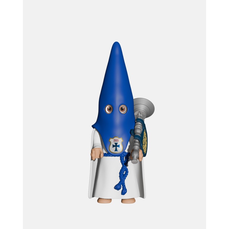 Juguetes Semana Santa Artabán: Pack nazareno azul de capa con bocina