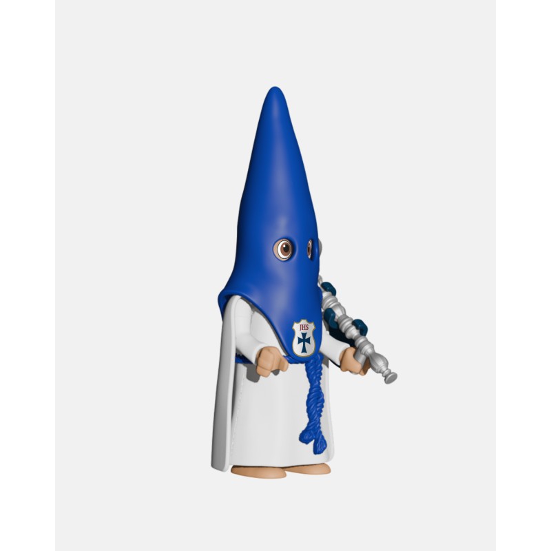 Juguetes Semana Santa Artabán: Pack nazareno azul de capa con bocina