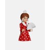 Juguetes de Feria Artabán: flamenca roja con lunares blancos