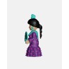 Juguetes de Feria Artabán: flamenca morado con lunares rosa fucsia