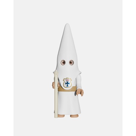 Juguetes Semana Santa Artabán: nazareno blanco de cola con cirio