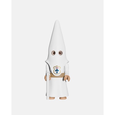 Juguetes Semana Santa Artabán: nazareno blanco de cola con palermo