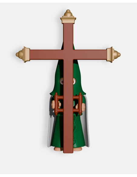 Nazareno Verde Cruz de Guía B0003· Semana Santa · Artabán Juguetes