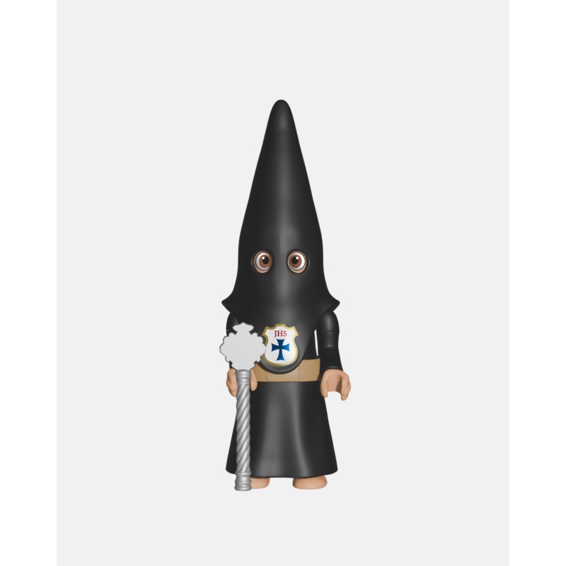 Juguetes Semana Santa Artabán: nazareno negro de cola con vara corta