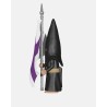 Juguetes Semana Santa Artabán: nazareno negro de cola con bandera de hermandad