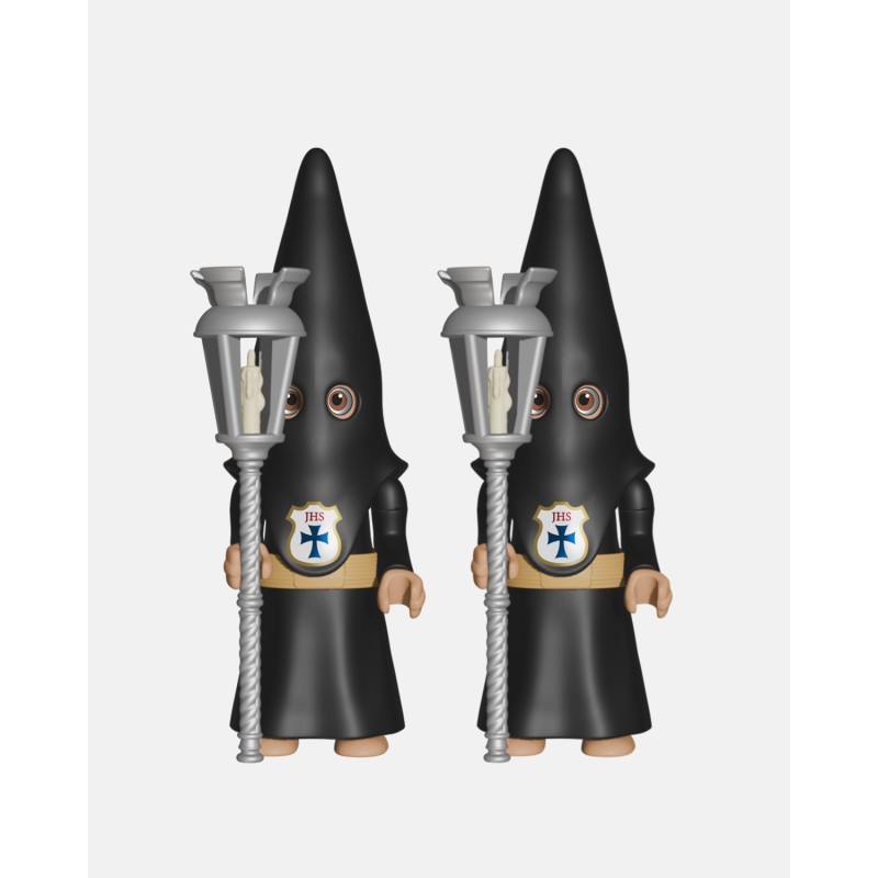 Juguetes Semana Santa Artabán: Pack nazareno negro de cola con farol