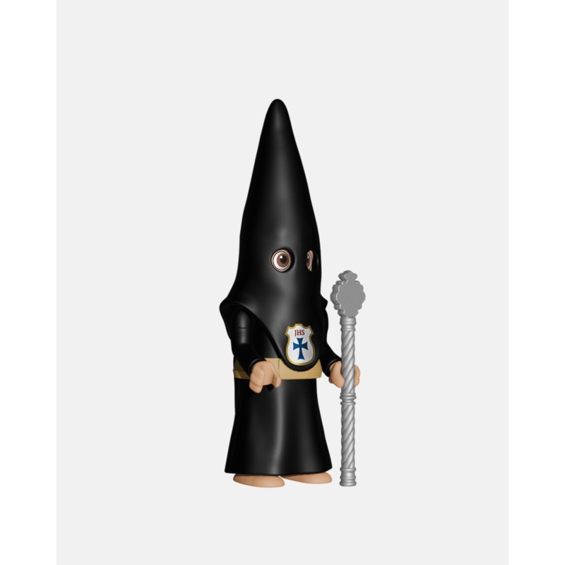 Pack 4 Nazarenos Cola Negro Vara Larga Plateada P4003 · Semana Santa · Artabán Juguetes