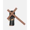 Juguetes Semana Santa Artabán: pack penitente negro de cola con cruz