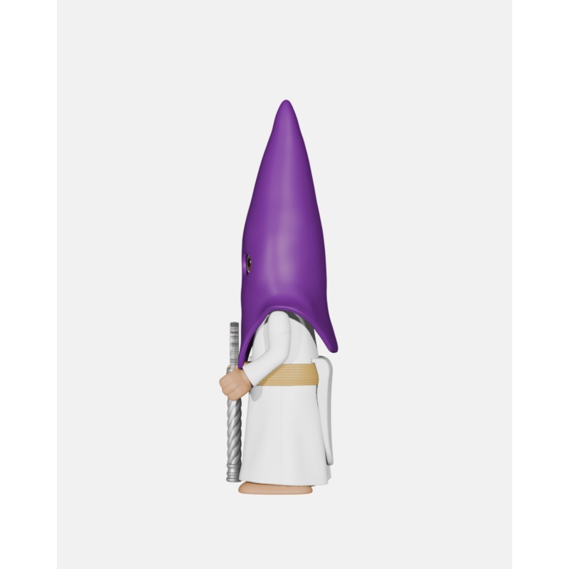 Juguetes Semana Santa Artabán: nazareno morado de cola con vara corta