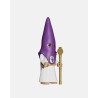 Juguetes Semana Santa Artabán: nazareno morado de capa con vara dorada