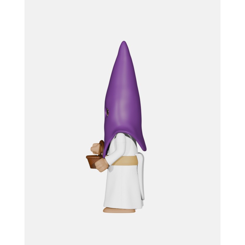 Juguetes Semana Santa Artabán: nazareno morado de cola con cesta
