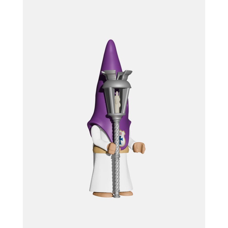 Juguetes Semana Santa Artabán: Pack nazareno morado de cola con farol
