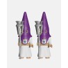 Juguetes Semana Santa Artabán: Pack nazareno morado de cola con farol