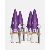 Juguetes Semana Santa Artabán: pack nazareno morado de cola con vara larga