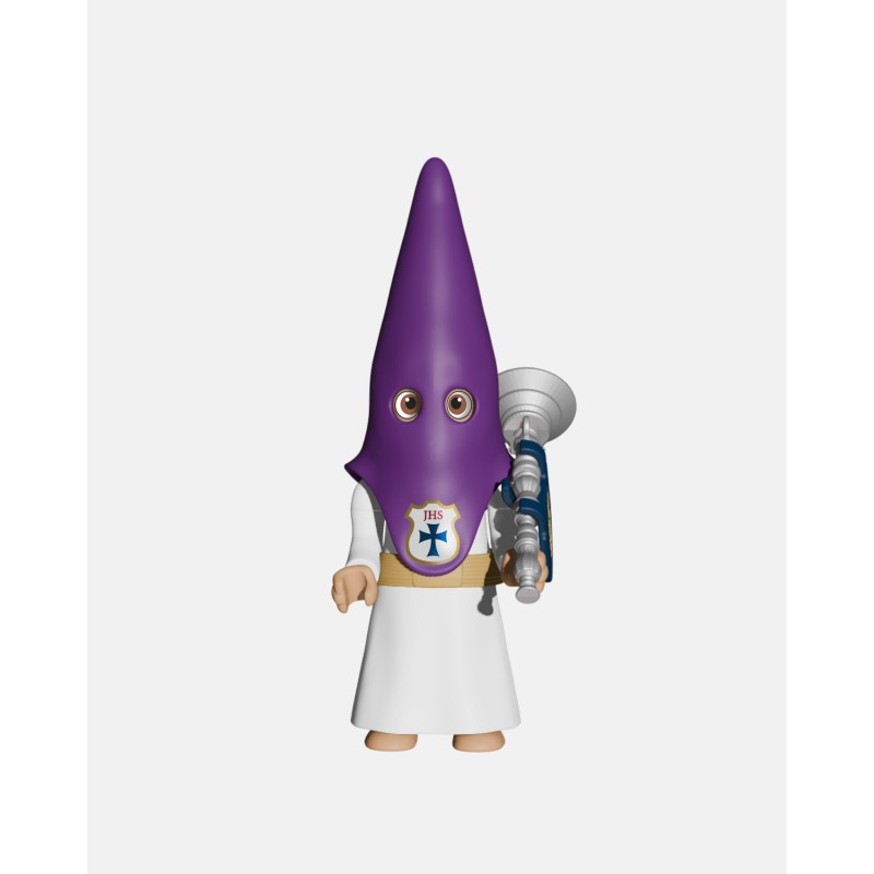 Juguetes Semana Santa Artabán: pack nazareno morado de cola con bocina