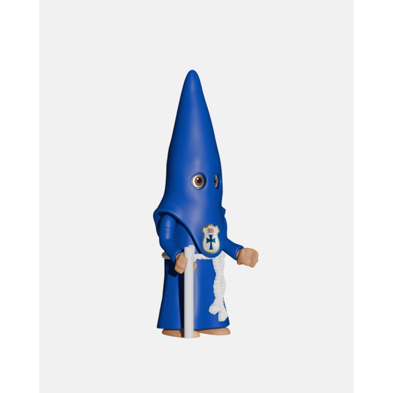 Juguetes Semana Santa Artabán: nazareno azul de cola con Palermo