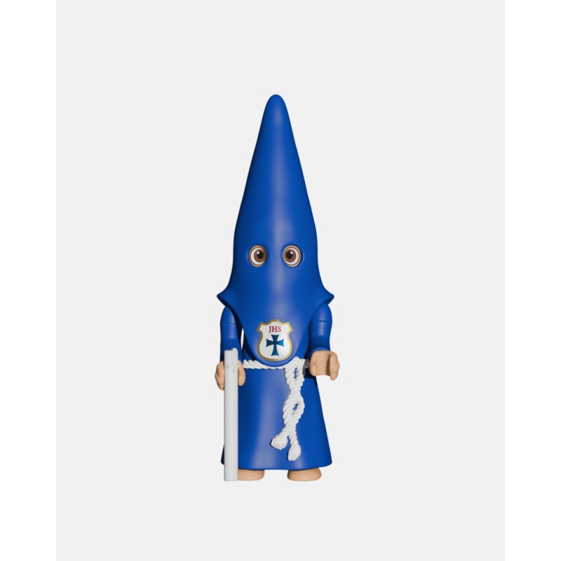 Juguetes Semana Santa Artabán: nazareno azul de cola con Palermo