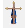 Juguetes Semana Santa Artabán: nazareno azul de cola con cruz de guía