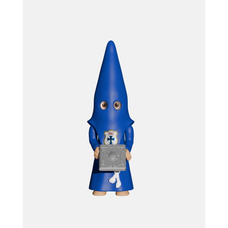Juguetes Semana Santa Artabán: nazareno azul de cola con libro de reglas