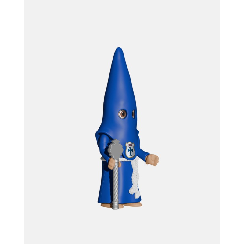 Juguetes Semana Santa Artabán: nazareno azul de cola con vara corta