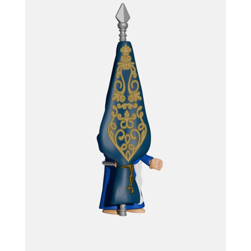 Juguetes Semana Santa Artabán: nazareno azul de cola con bacalao
