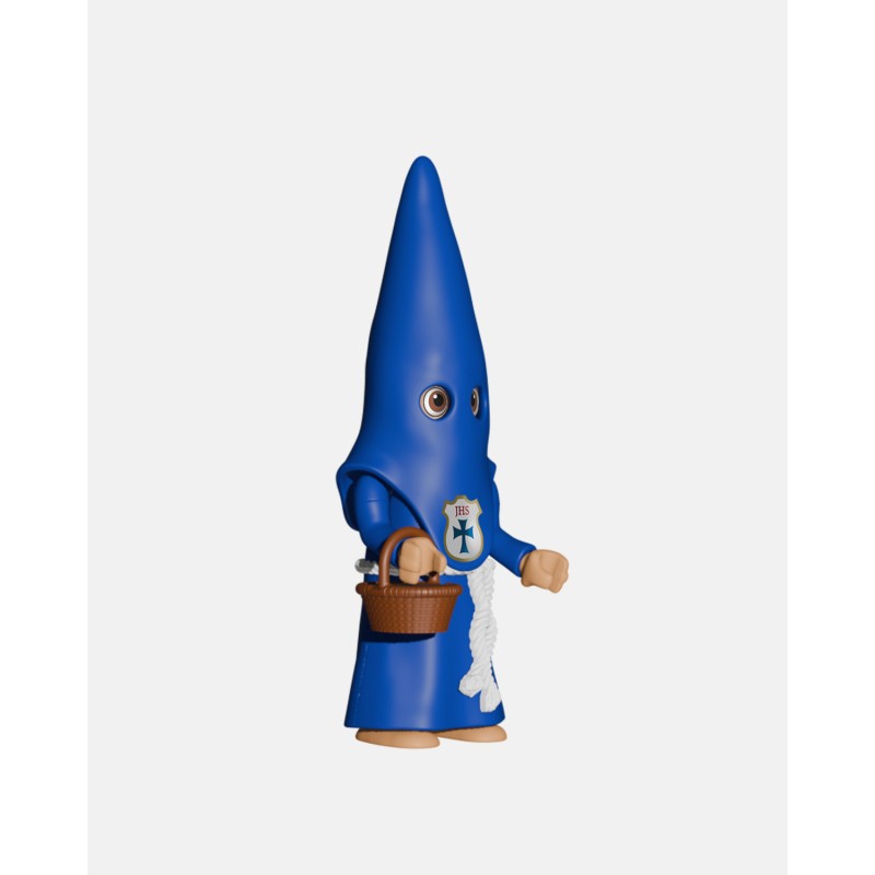 Juguetes Semana Santa Artabán: nazareno azul de cola con cesta