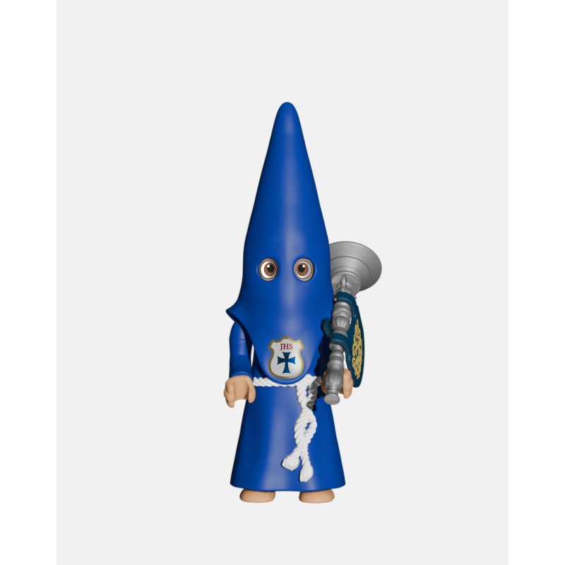 PACK 4 Nazarenos cola azul + Bocina