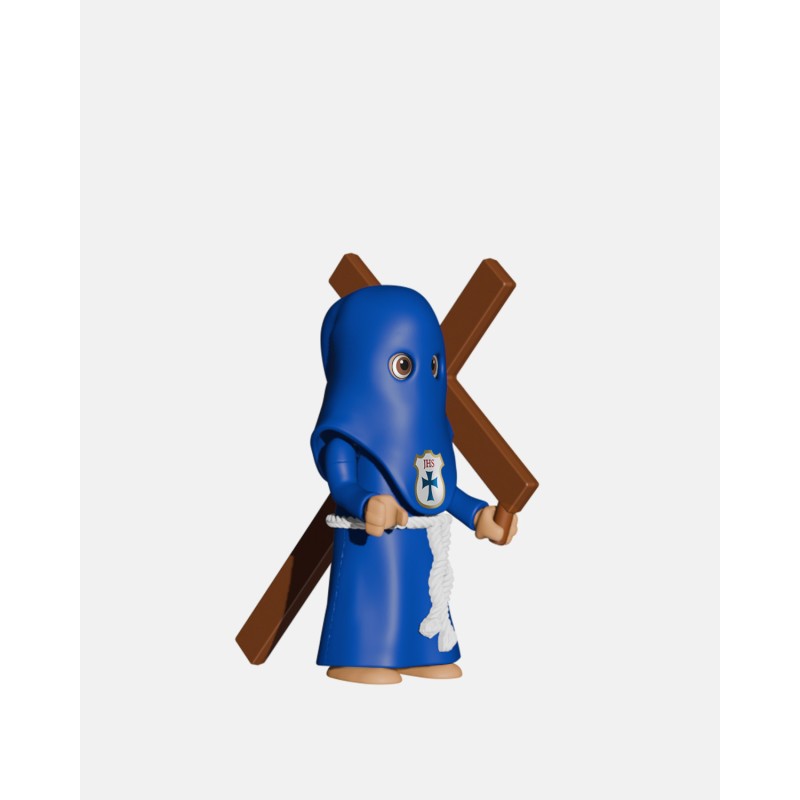 PACK 4 Penitentes cola azul + Cruz
