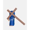PACK 4 Penitentes cola azul + Cruz