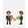 Juguetes Semana Santa Artabán: pack músico negro con trompeta y trombón