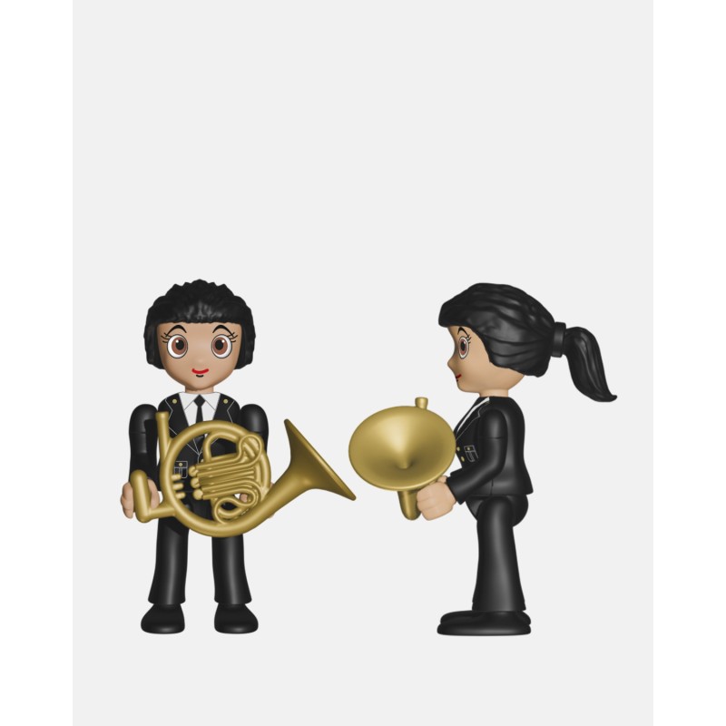 Juguetes Semana Santa Artabán: pack músico negro con tuba y trompa