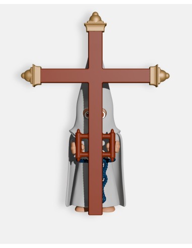 Nazareno Blanco Cruz de Guía B1018 · Procesiones Semana Santa · Artabán Juguetes