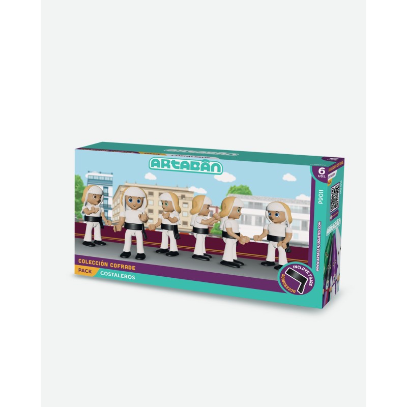 Juguetes Semana Santa Artabán: pack costalero blanco