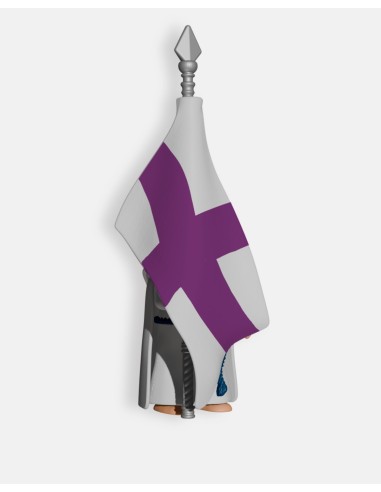 Nazareno Blanco Bandera Hermandad B1025 · Procesiones Semana Santa · Artabán Juguetes