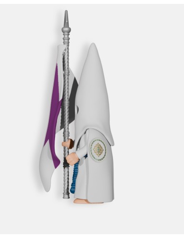 Nazareno Blanco Bandera Hermandad B1025 · Procesiones Semana Santa · Artabán Juguetes