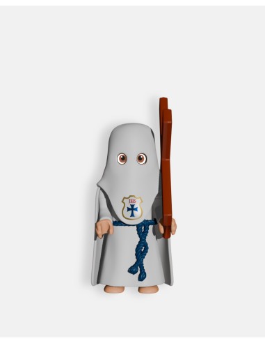 Penitente Blanco Cruz B1013 · Semana Santa · Artabán Juguetes