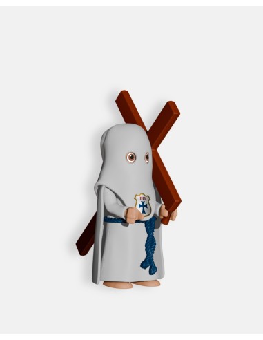 Penitente Blanco Cruz B1013 · Semana Santa · Artabán Juguetes