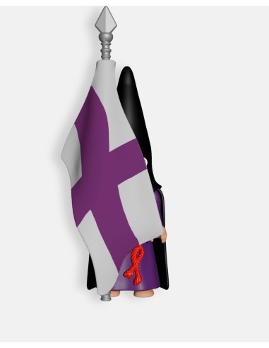 Nazareno Negro Bandera de Hermandad B3010 · Semana Santa · Artabán Juguetes