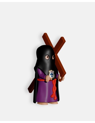 Penitente Negro Cruz B3013 · Procesiones Semana Santa · Artabán Juguetes